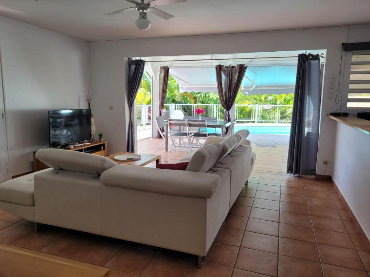 Villa Ste Marthe Avec Piscine, Grande Terrasse, Jardin Intime Et Citerne D'Eau Saint-Francois  Extérieur photo