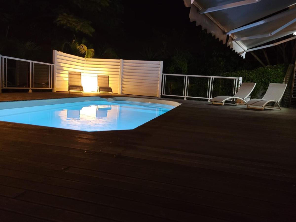Villa Ste Marthe Avec Piscine, Grande Terrasse, Jardin Intime Et Citerne D'Eau Saint-Francois  Extérieur photo
